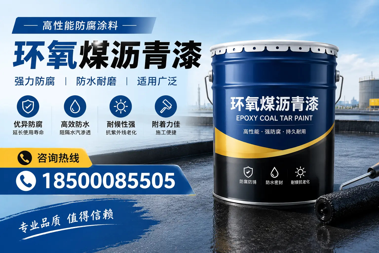环氧煤沥青漆的主要成分与功能，福清用户深度了解
